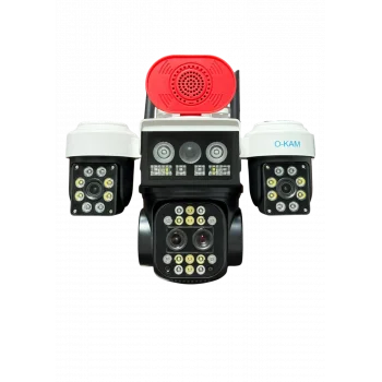 O-KAM 5012 3 LENS WİFİ ÇAKARLI 10x OPTİK ZOOMPTZ KAMERA