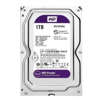 WESTERN DIGITAL WD10PURZ PURPLE 3.5 1TB 5400rpm 64mb SATA 7/24 Harddisk