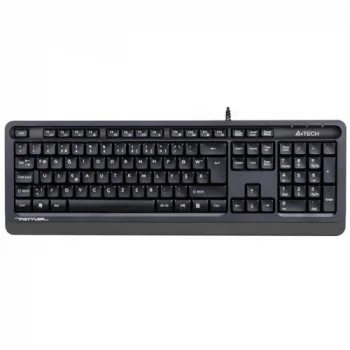 A4 TECH FK10 F USB Multimedya Siyah-Gri Klavye
