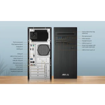 ASUS ExpertCenter S500TE-5135000020-16G i5-13500 16GB 512GB SSD O/B UHD770 DOS Masaüstü PC