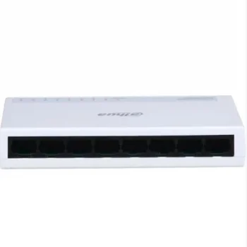 DAHUA PFS3008-8ET-L 8 8 port Mbit Desktop Yönetilemez Plastik Kasa Switch