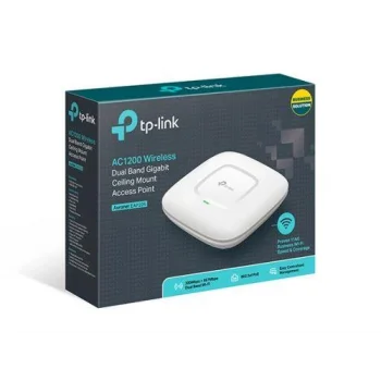 TP-LINK OMADA EAP225 1 Port Gigabit AC1350 3 Anten Tavan Tipi Gigabit Wi-Fi Access Point