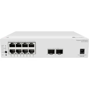 HUAWEI EKIT S210-8P2J 8 Port Gbit 2 SFP (2.5GB) Rack mount Yönetilebilir (L2) Switch