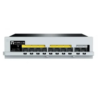 STONET ST110PDI-2-130 10 Port Mbit 8 port poe 130W 2xMbit Uplink Desktop Yönetilemez Metal Kasa Switch