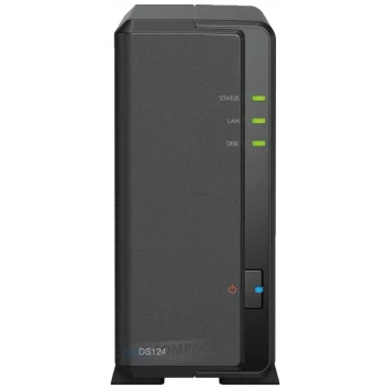 SYNOLOGY DiskStation DS124 1GB 1x3.5 Disk Yuvalı RAID(0) NAS Server