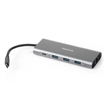 DARK DK-AC-U31X36 USB 3.1 Type-C - USB 3.0+ Ethernet/HDMI/TF SD Çoklayıcı