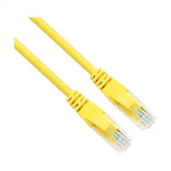 ODS 02R45R45C6UJ1Y0.3A CAT6 UTP LSZH BAKIR 0.30 Metre Sari Patch Cord