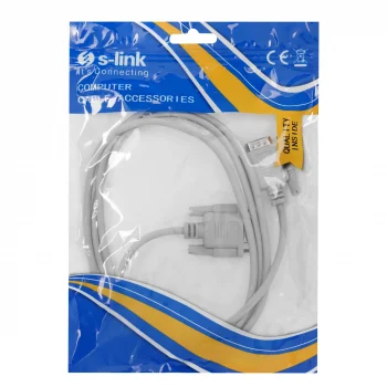 S-LINK SL-DB99 1.5 Mt 9PINM/9PINF RS232 Data Kablosu