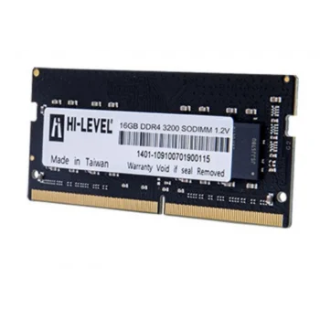 HI-LEVEL HLV-SOPC25600D4/16G 16GB (Tek Parça) DDR4 3200Mhz Notebook Bellek