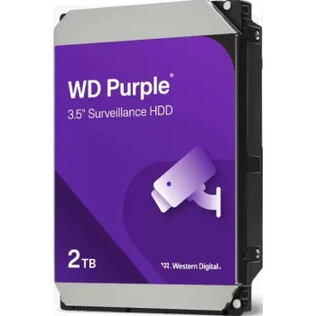WESTERN DIGITAL WD23PURZ PURPLE 3.5 2TB 5400rpm SATA (3 Yıl Garanti) 7/24 Harddisk