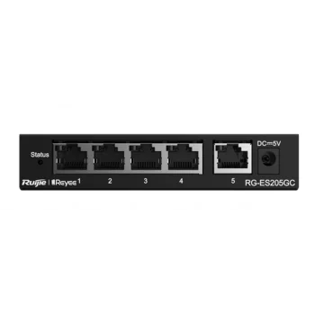 RUIJIE-REYEE RG-ES205GC 5 Port Gbit Yönetilebilir (L2) Switch