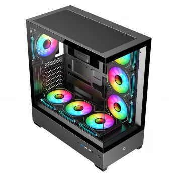 FRISBY FC-9560G NOVA-X 650W 80+ Siyah Mid Tower ATX Kasa