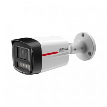 DAHUA HFW2449TL-S-LED-0360B-PRO 1/1.8 CMOS 4MP 3.6mm FullColor POE Sesli Bullet IP Güvenlik Kamera