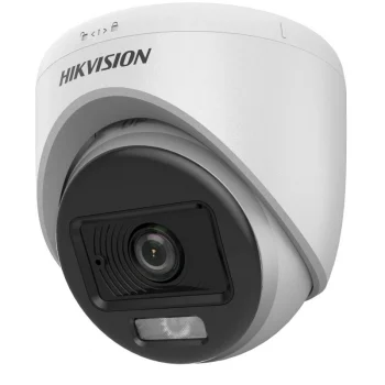 HIKVISION DS-2CE70DF0T-LPFS 2MP 2.8mm Sesli Colorvu Dome Smart Hybrid Light HD-TVI Güvenlik Kamerasi