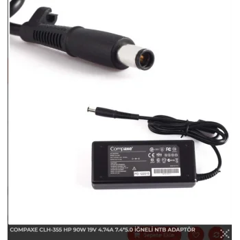 COMPAXE CLH-355 19V 4.74A (7.4*5.0) Hp Notebook Adaptörü