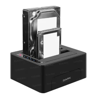 DARK DK-AC-DSD26C 2.5 ve 3.5 USB 3.0 Siyah SATA Offline ile Klon Destekli Docking Station