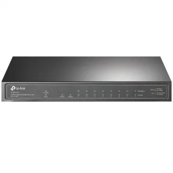 TP-LINK TL-SG1210P 10 Port Gbit 8 Port PoE+ 63W 1xGbit+1xSFP Uplink Desktop Yönetilemez Switch