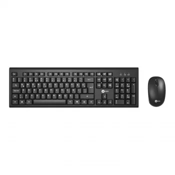LECOO KW200 Q Türkçe Kablosuz Siyah Klavye + Mouse Seti