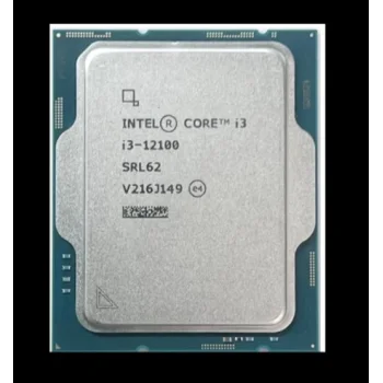INTEL (12.Nesil) Alder Lake i3-12100 3.30GHz ~ 4.30GHz 12mb 1700P İşlemci Tray (Fansız)