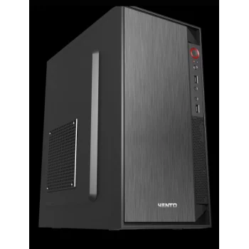 VENTO VS119S 400W Siyah Mini Tower M-ATX Kasa
