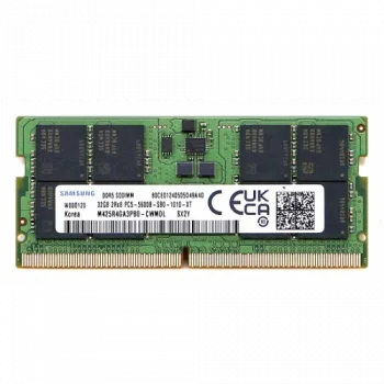 SAMSUNG SAMSO5600/32 32GB (Tek Parça) DDR5 5600MHz Notebook Bellek