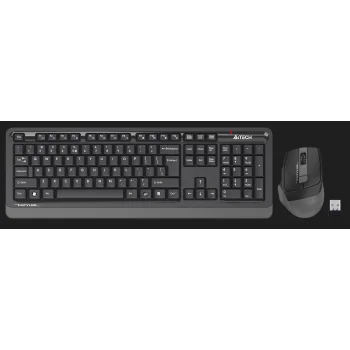 A4 TECH FG1035 Q Türkçe Kablosuz Gri 2000dpi Klavye+ Mouse