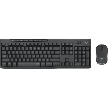 LOGITECH MK295 Q Türkçe Kablosuz Siyah Silent Klavye+ Mouse