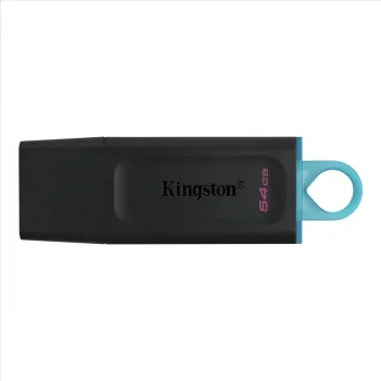 KINGSTON DTX/64GB DataTraveler Exodia 64GB USB 3.2 Siyah/Turkuaz USB Bellek