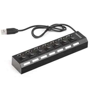 DARK DK-AC-USB272 7 Port Anahtarlı USB Çoklayıcı