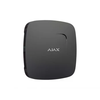 AJAX FireProtect Kablosuz Isı ve Duman Dedektörü SİYAH