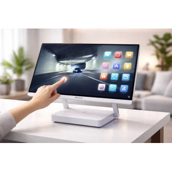 SUNCOM Touch SCA-133T i5-14450H 16GB 512GB SSD O/B Dokunmatik 27 Beyaz DOS All in One PC Bataryalı