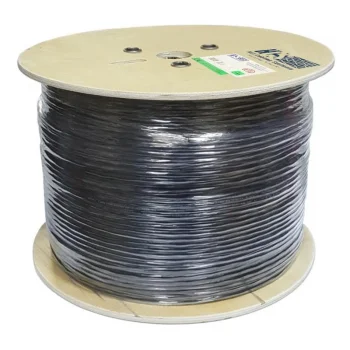 HCS H06-00465-DP7-FB0000 CAT6 UTP 500 Metre Siyah/Outdoor Network Kablosu
