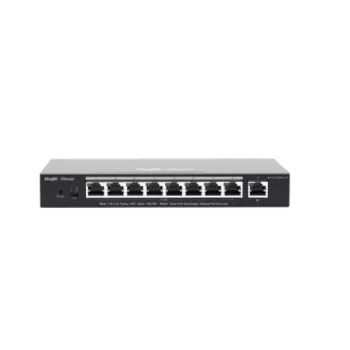 RUIJIE-REYEE RG-ES209GC-P 9 Port Gbit 8 port poe 120W Yönetilebilir (L2) Switch