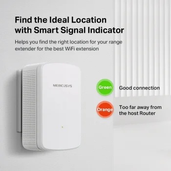 TP-LINK MERCUSYS ME10 1xMbit port 300 Mbps Wi-Fi Menzil Genişletici