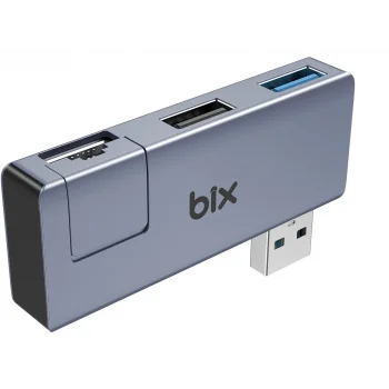 BIX BX22HB USB to USB 3.2 USB 2.0 RJ45 Dönüstürücü Adaptör