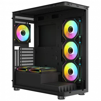 FRISBY FC-9570G VANTA-G 750W 80+ Bronze Siyah Mid Tower ATX Kasa
