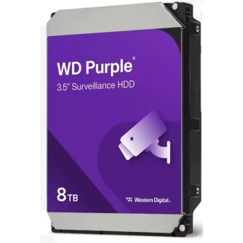 WESTERN DIGITAL WD85PURZ PURPLE 3.5 8TB 5640rpm 256mb SATA (3 Yıl Garanti) 7/24 Harddisk