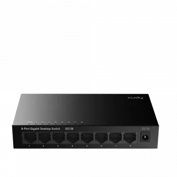 CUDY GS108 8 port Gbit Desktop Yönetilemez Metal Kasa Switch