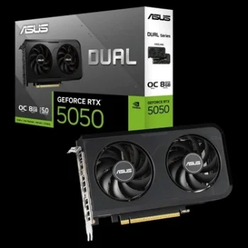 ASUS DUAL-RTX5050-O8G 8GB Geforce RTX5050 GDDR6 128bit HDMI 3xDP 16x Ekran Karti