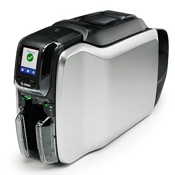 ZEBRA ZC300 Tek Yüz Kart Yazici