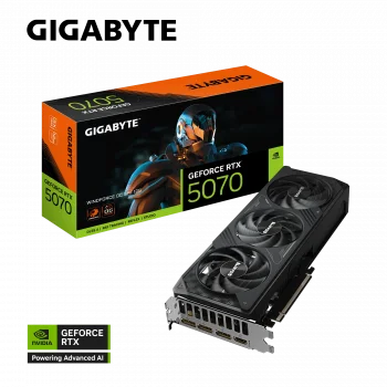 GIGABYTE RTX5070 GV-N5070WF3OC-12GD 12GB Geforce RTX5070 GDDR7 192bit HDMI 3xDP 16x Ekran Kartı