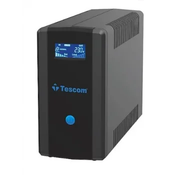 TESCOM LEOAP 1500 VA (2x12V 9AH Akü ) Line Interactive 5/10 dk UPS
