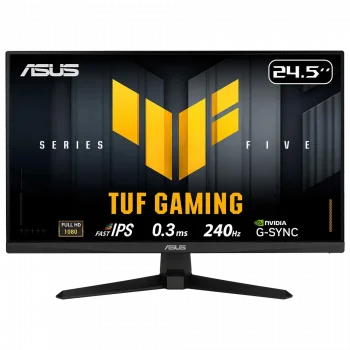 ASUS TUF GAMING VG259QM5A 24.5 LED IPS 0.3ms 240Hz FullHD 1920x1080 2x HDMI 1xDP Siyah Monitör