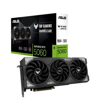 ASUS TUF-RTX5060-O8G-GAMING 8GB Nvidia RTX5060 GDDR7 128bit HDMI 3xDP 16x Ekran Kartı (ARGB)