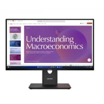 LENOVO T24D-40 64B9GAT1TK 23.8 LED IPS 4ms 120Hz FullHD 1920x1080 HDMI DP TYPE-C Siyah Monitör