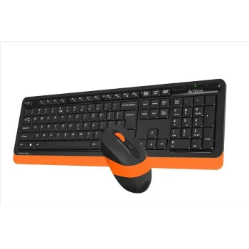 A4 TECH FG1010 Q Türkçe Kablosuz Turuncu 2000dpi Klavye+ Mouse