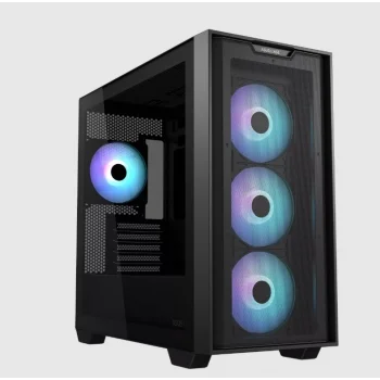 ASUS A21 PLUS Gaming Powersız Siyah ARGB Fan Mid Tower ATX Kasa