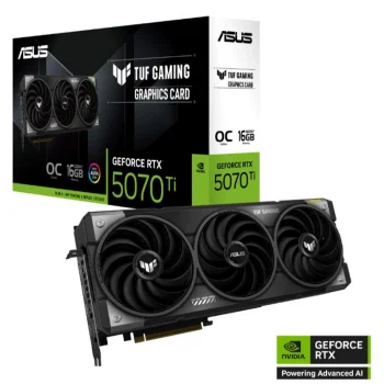 ASUS GEFORCE TUF-RTX5070TI-O16G-GAMING 16GB GDDR7 256BIT 2XHDMI 3XDP EKRAN KARTI