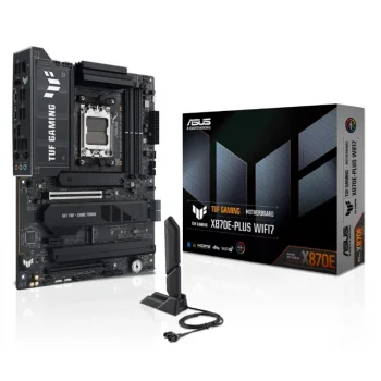 ASUS TUF GAMING X870E-PLUS WIFI7 DDR5 8000MT/S 1XHDMI 2XUSB 4XM.2 AM5 ATX (AMD AM5 9000/8000/7000 SE