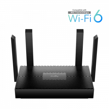 CUDY WR1500 4 Port 10/100/1000Mbps AX1500 4 Anten Masaüstü Router